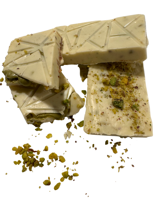 Biała Czekolada Pistacjowa Excellence - Esencja La Dolce Vita