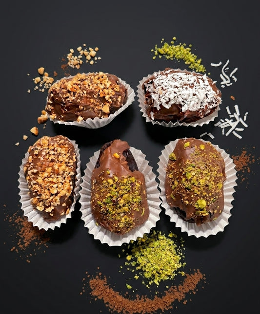 Chocolate Date Assortment - 9 Pieces