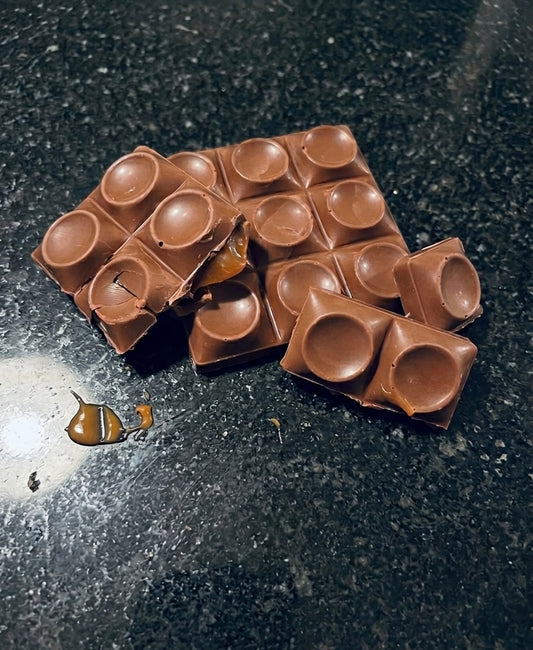 Gustelle Milk Chocolate Tablet with Caramel - 50g