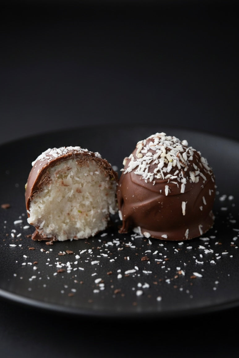 Artisan Coconut Truffles- Velvet Milk Chocolate & Creamy Coconut Paste (100g)