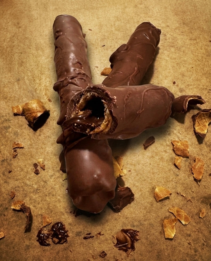 Chocolate Crunch Roll – Crispy Wafer Filled with Chocolate Cream - 3 pieces