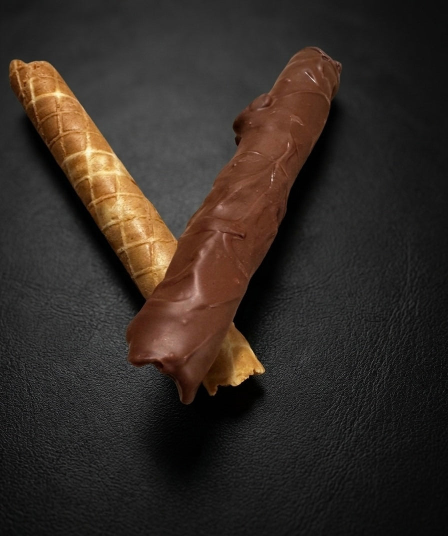 Chocolate Crunch Roll – Crispy Wafer Filled with Chocolate Cream - 3 pieces