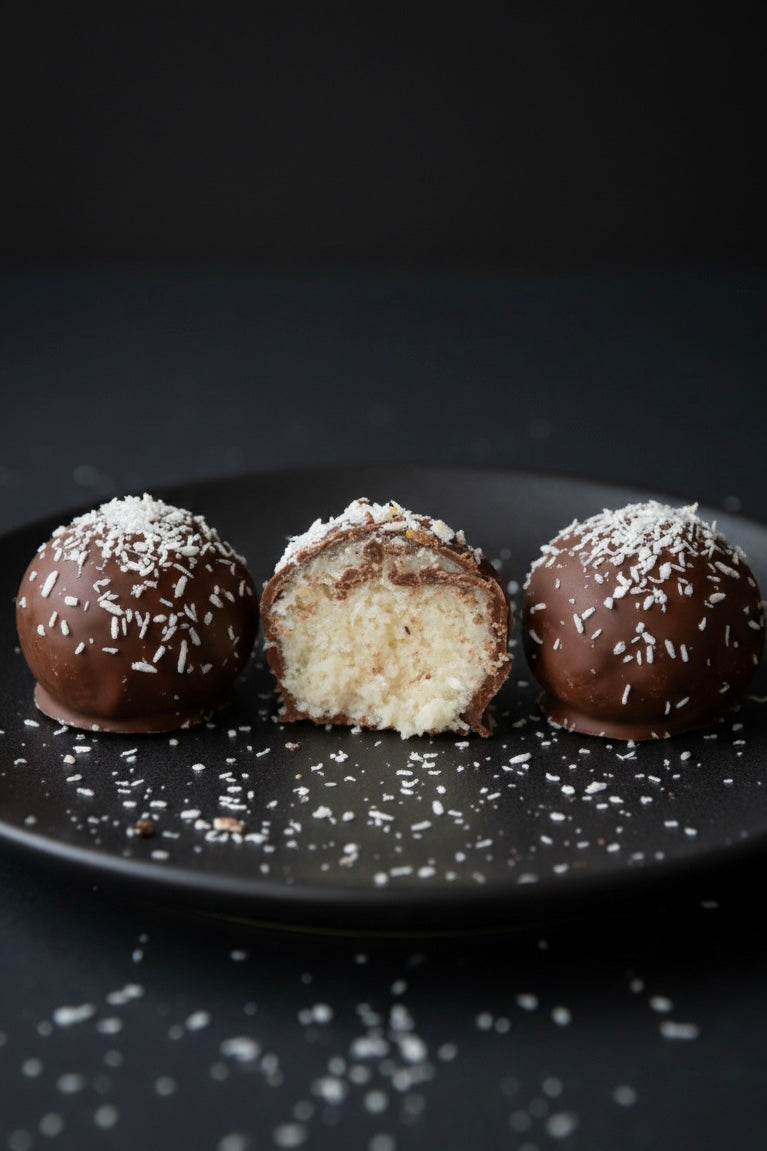 Artisan Coconut Truffles- Velvet Milk Chocolate & Creamy Coconut Paste (100g)